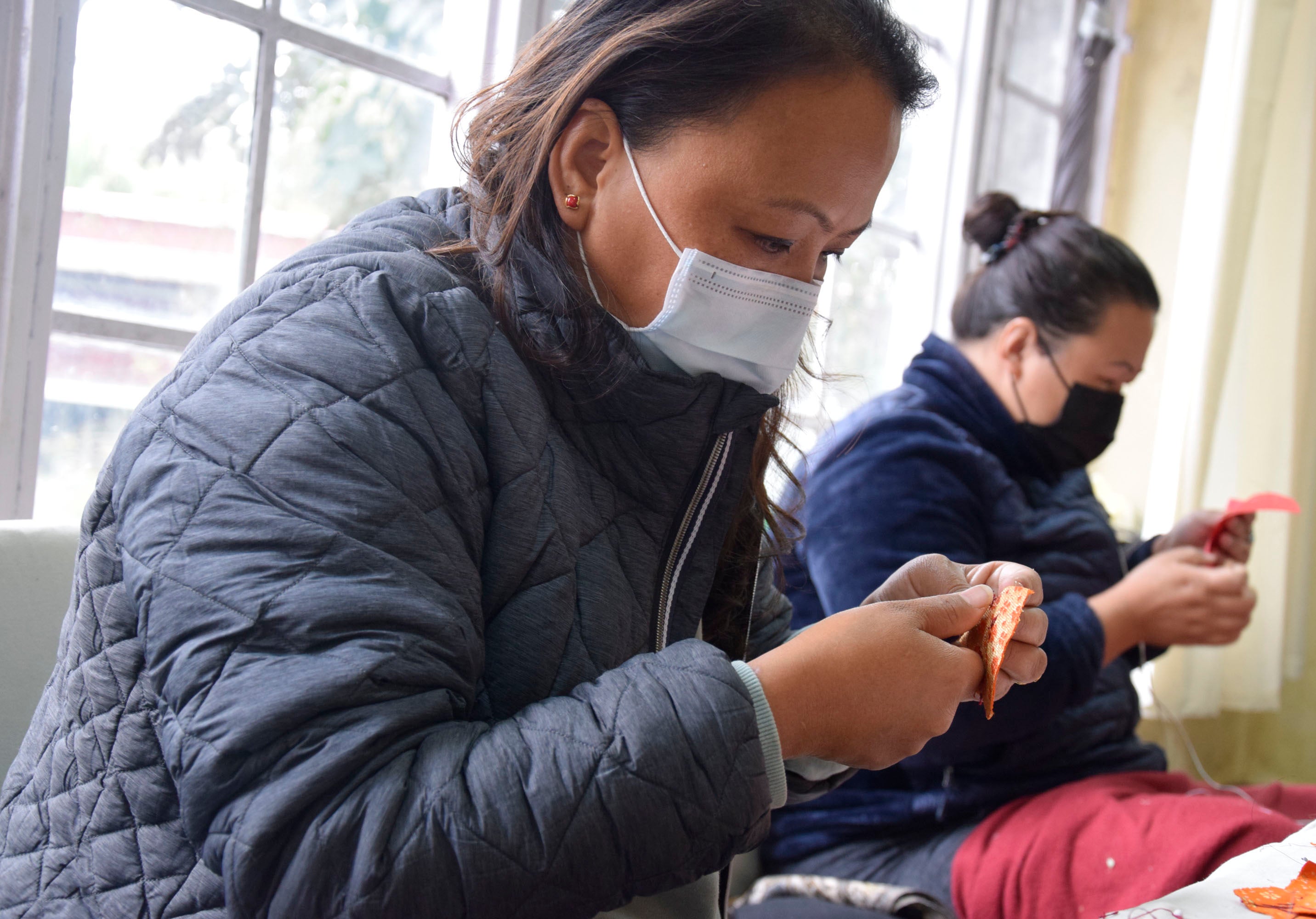 Interviews with Tibetan Craftsmen - Appliquéd Thangka