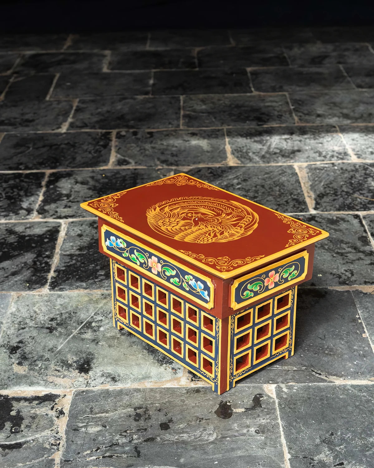 Pine Mini Nomad Table – Norbulingka Institute of Tibetan Culture