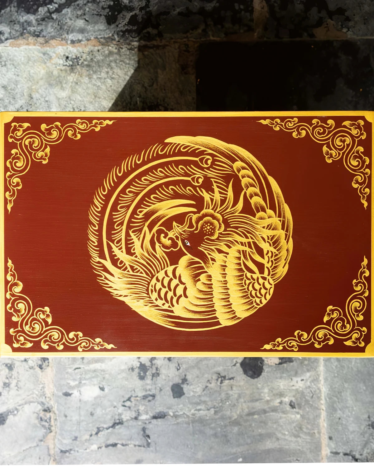 Meditation Table, Painted