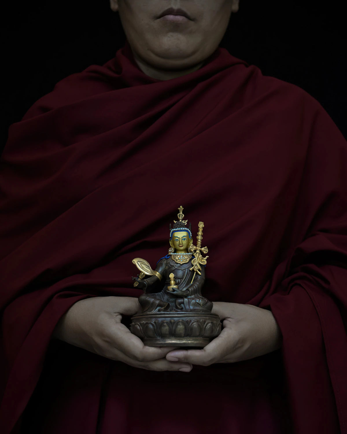 Guru Padmasambhava 6-inch Statue