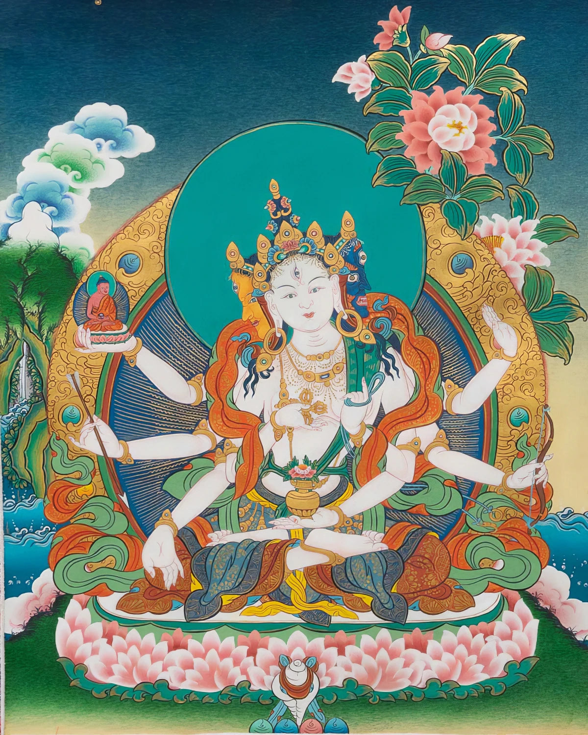 Vijaya Painted Thangka