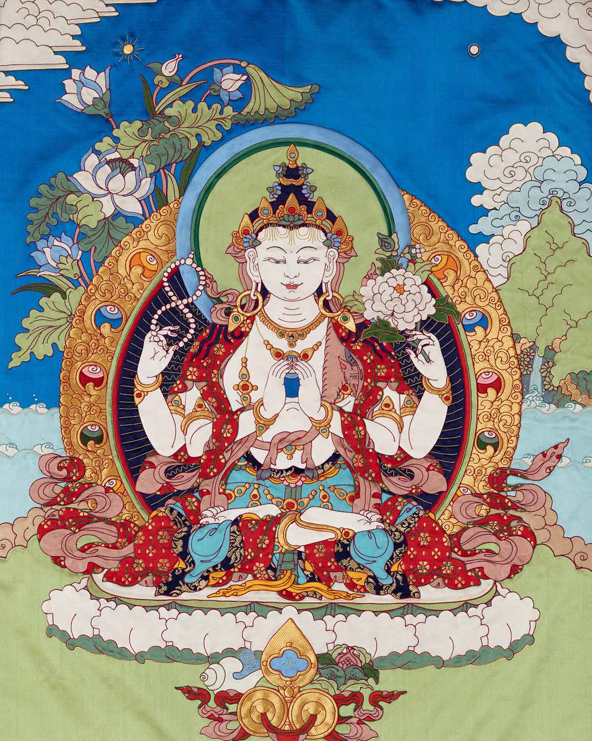 Four-Armed Avalokiteshvara (2ft)