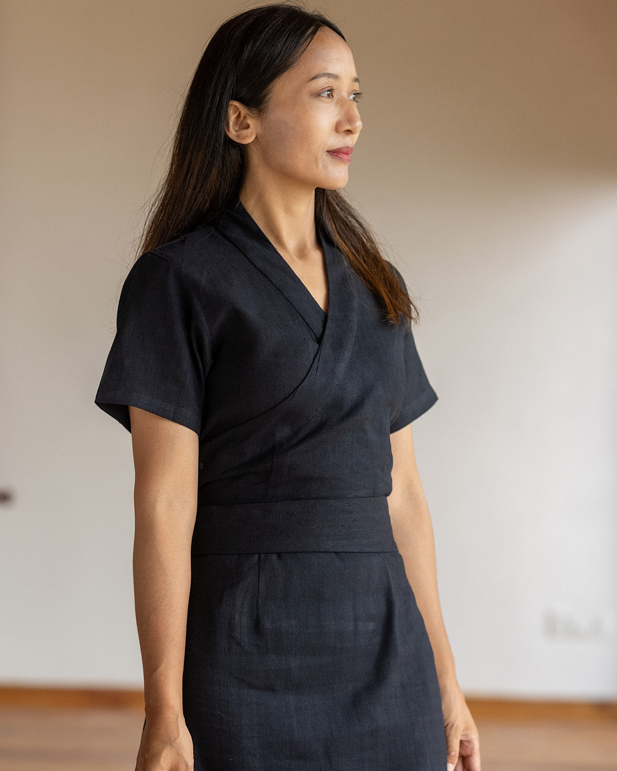 Short-sleeved Chuba