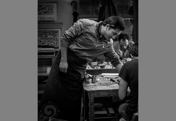 Interviews with Tibetan Craftsmen - Wood Carving