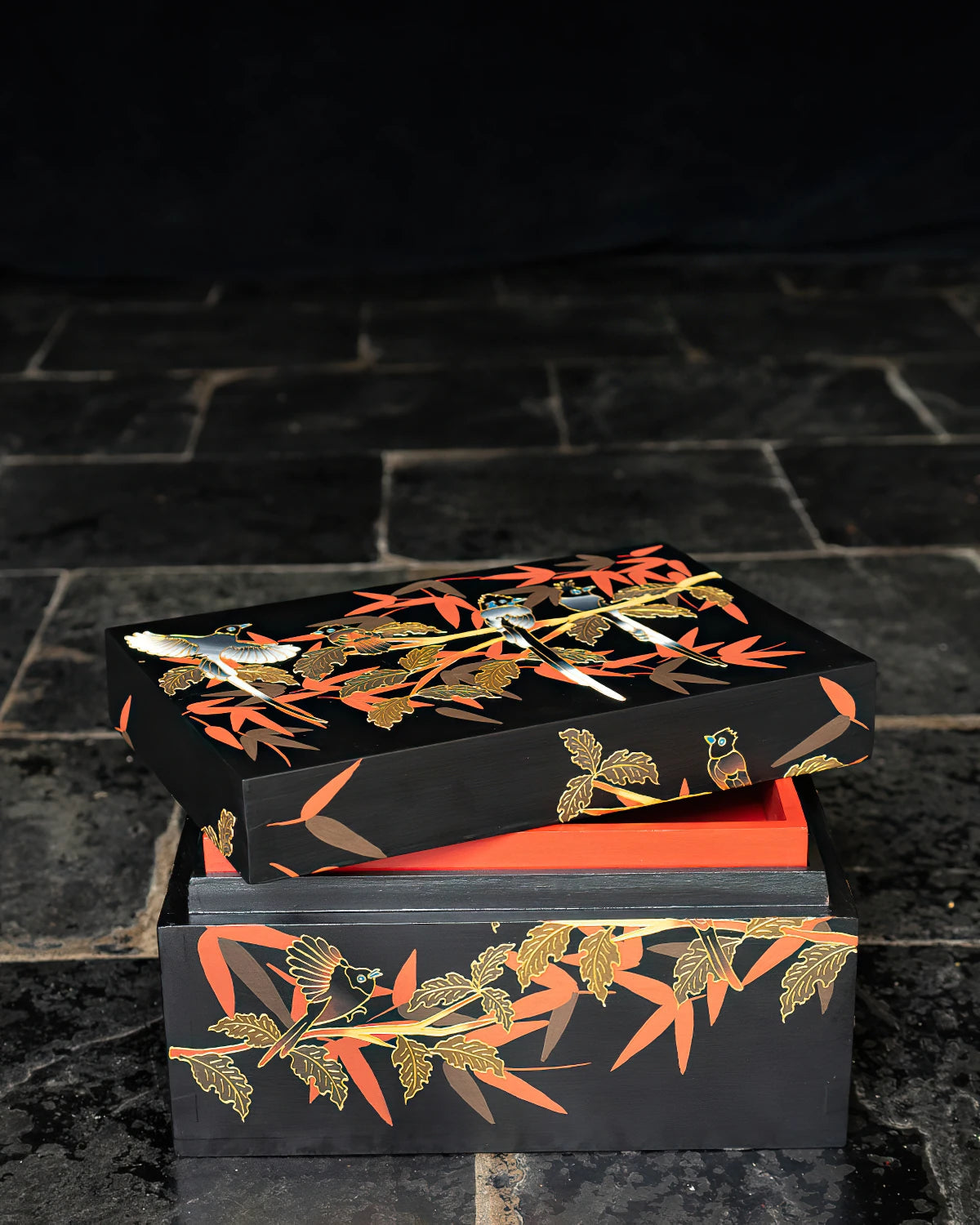 Paradise Flycatcher Stationery Box