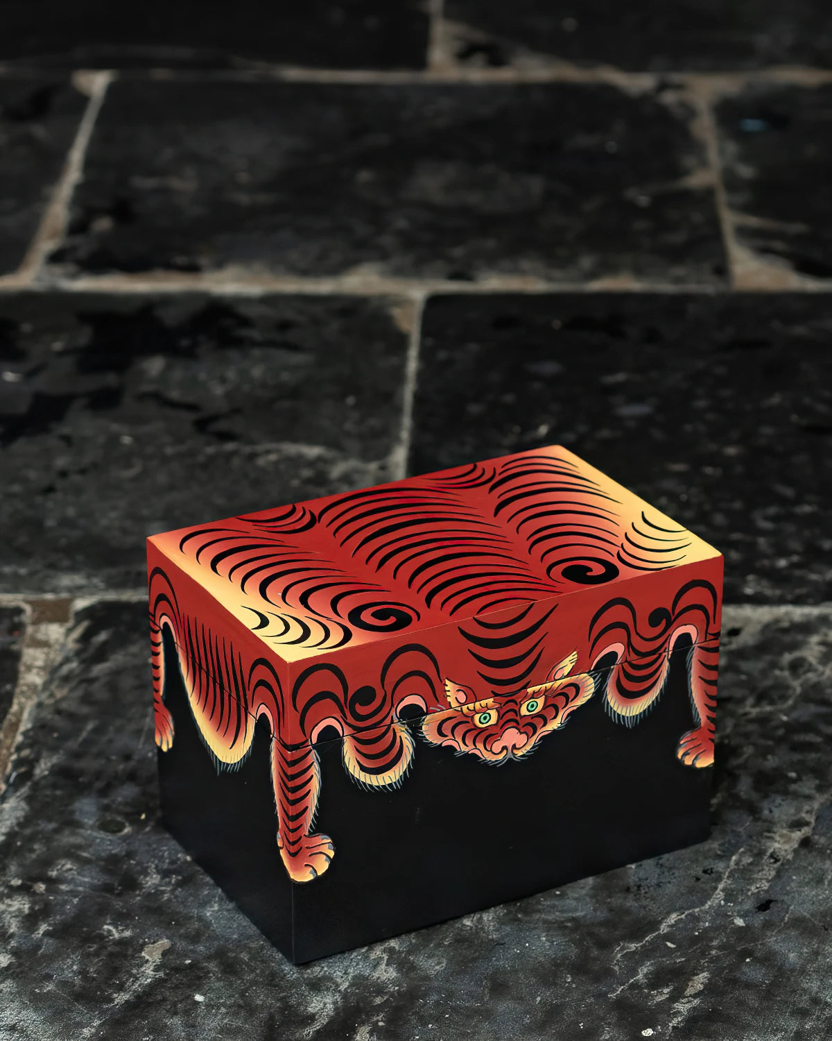 Tiger Skin Gem Box