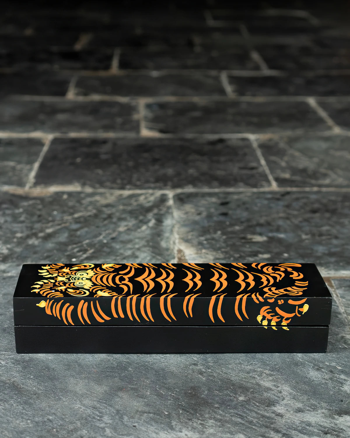 Tiger Skin Pencil Box