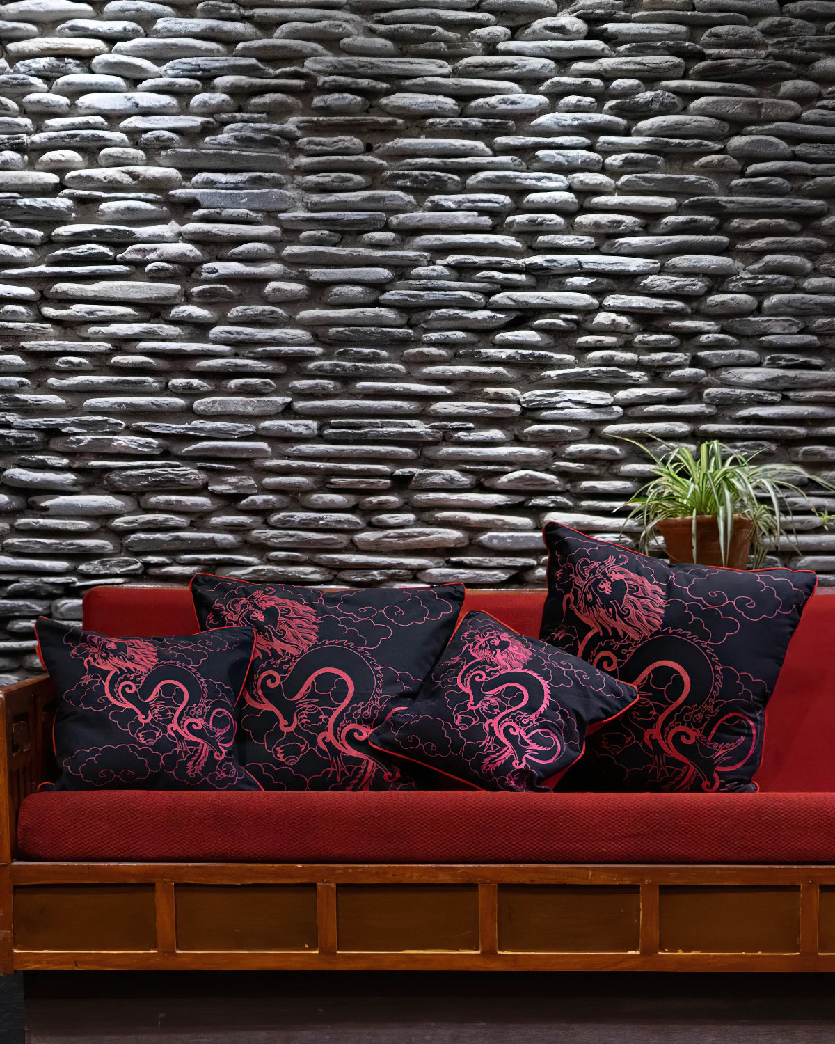 Dragon Cushion Cover Set