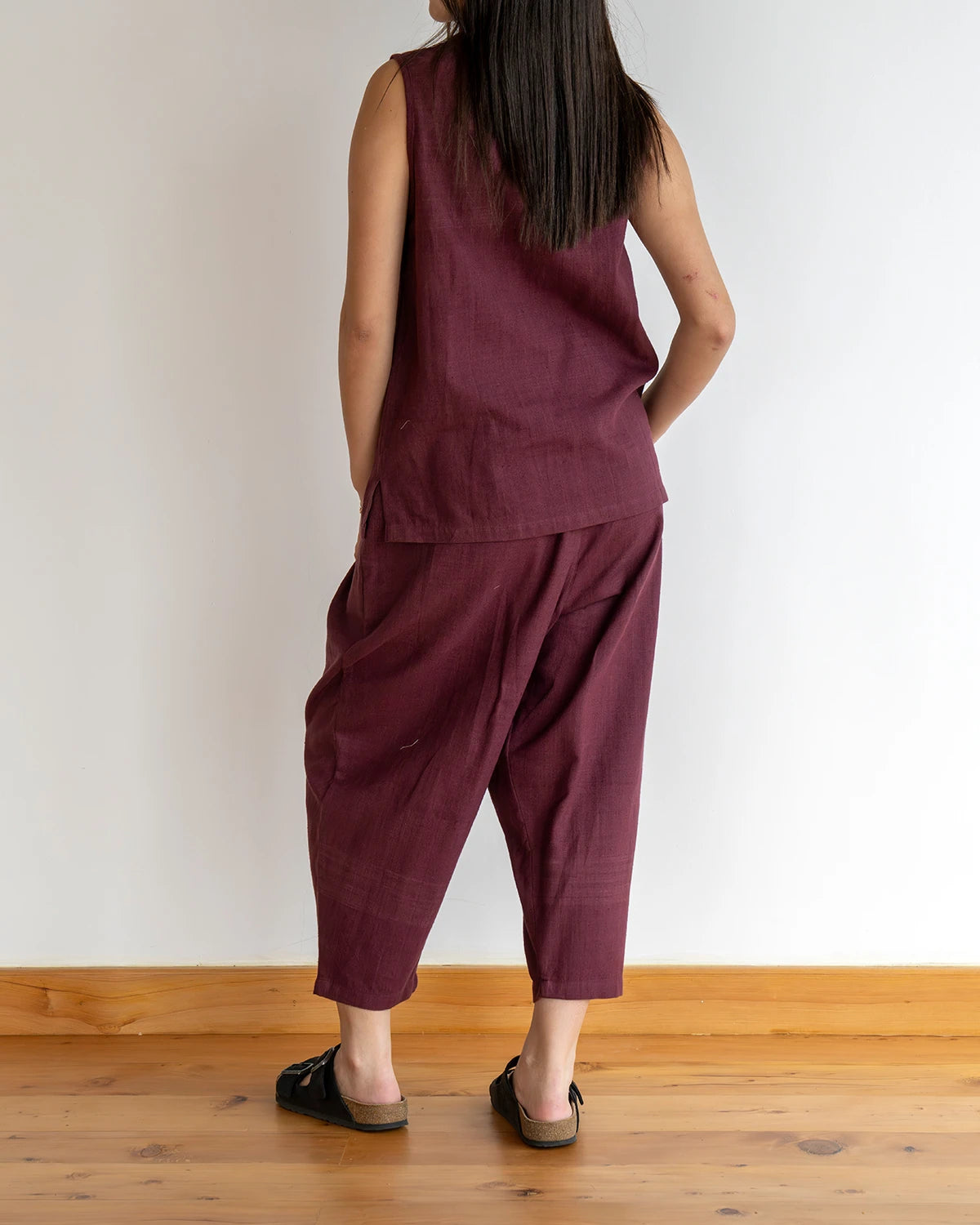 Monk Collar Pyjama Set