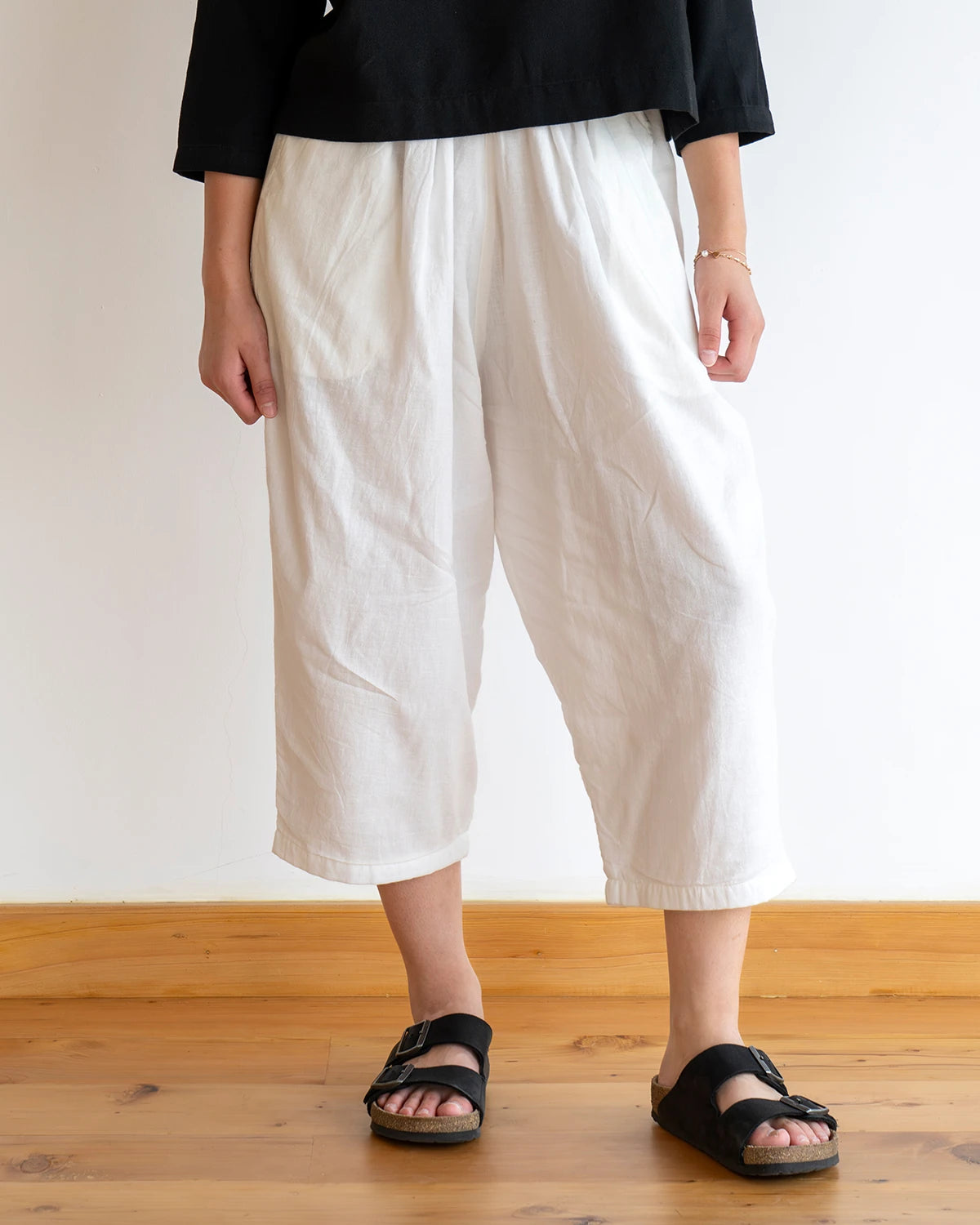 Bubble Pant - White