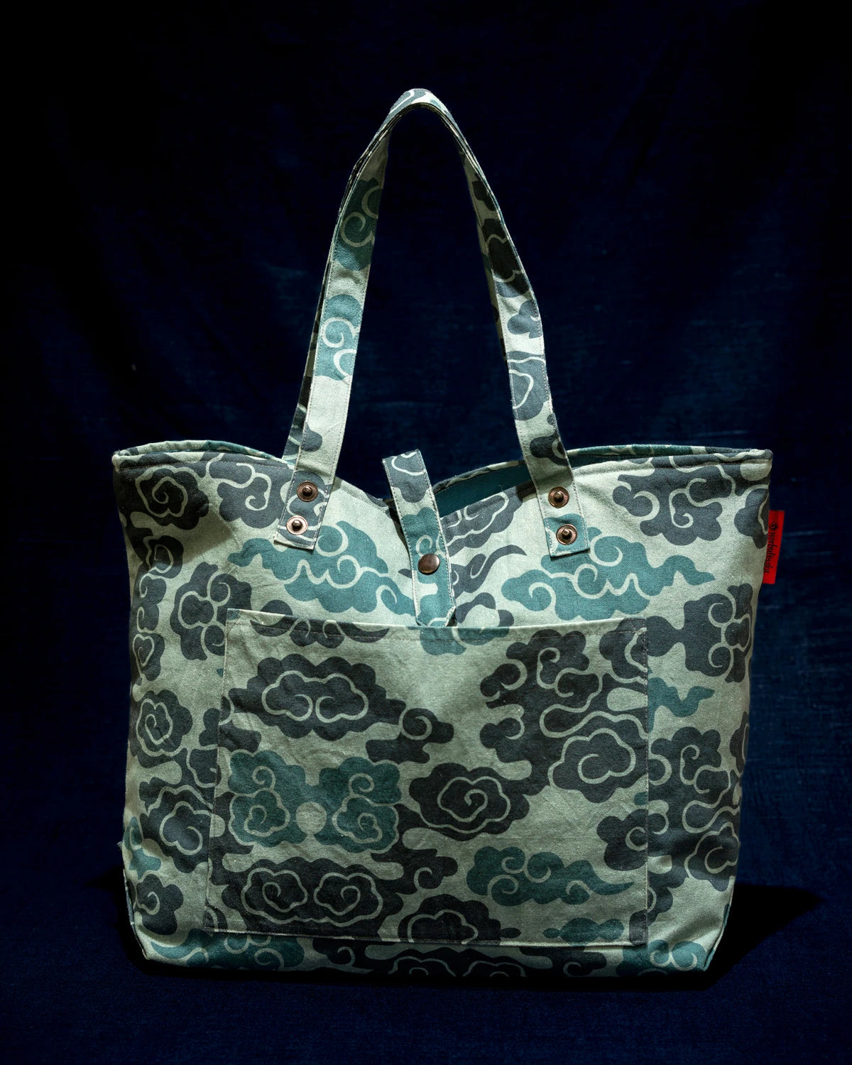 Denim Cloud Tote Bag