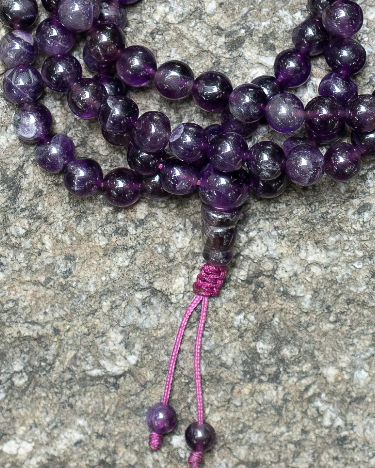 Amethyst Long Mala