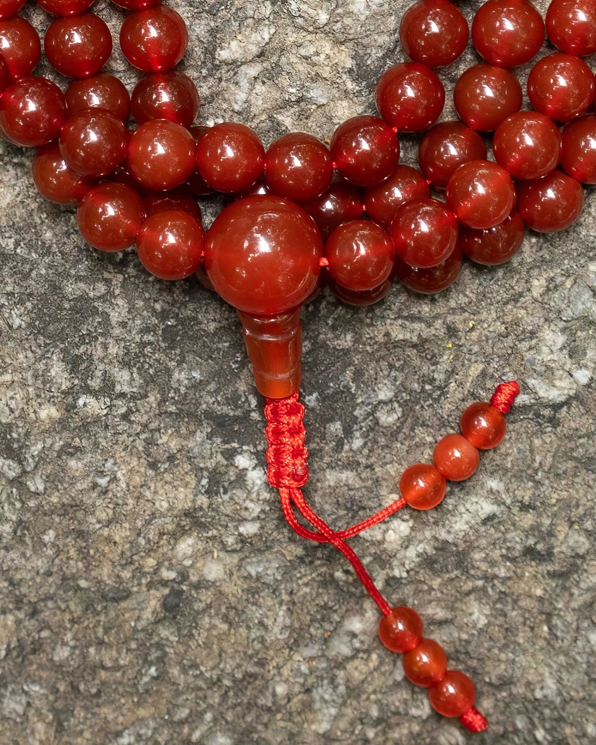 Carnelian (High Quality) Long Mala