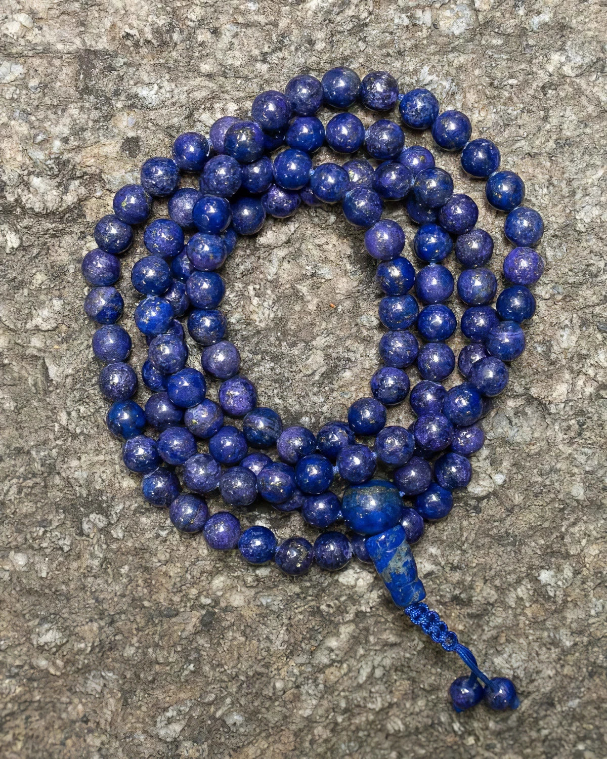 Lapis Lazuli Long Mala