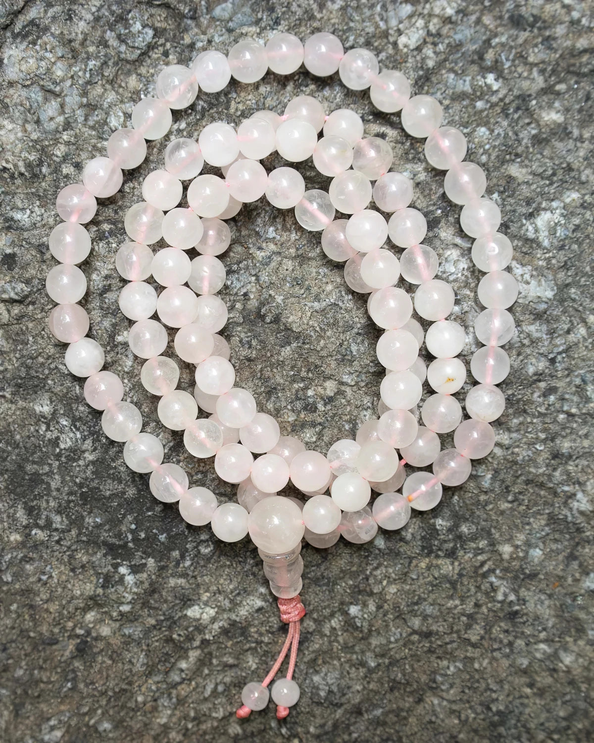 Rose Quartz Long Mala