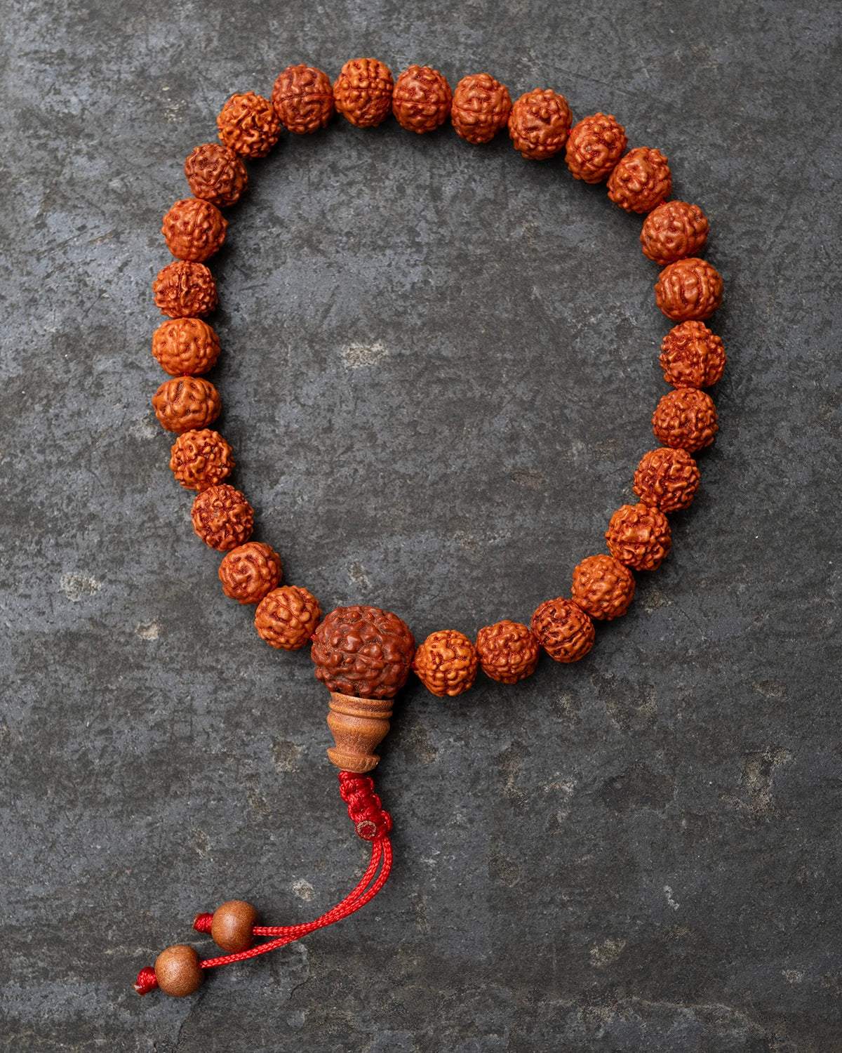 Rudraksha Seed Wrist Mala