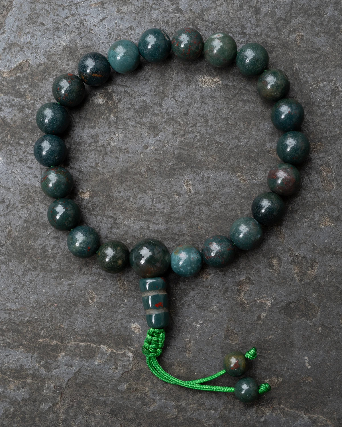 Bloodstone Wrist Mala