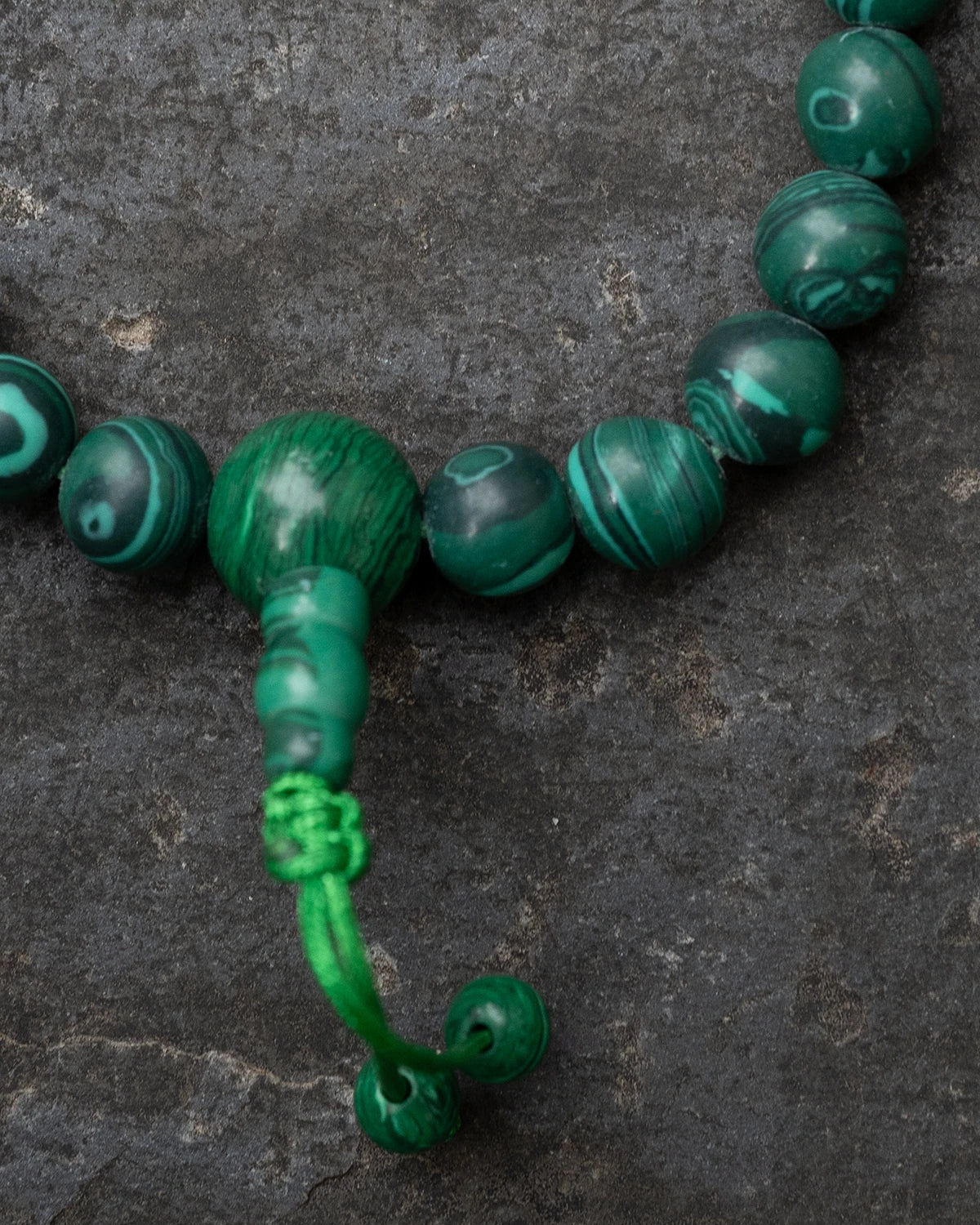 Malachite Wrist Mala