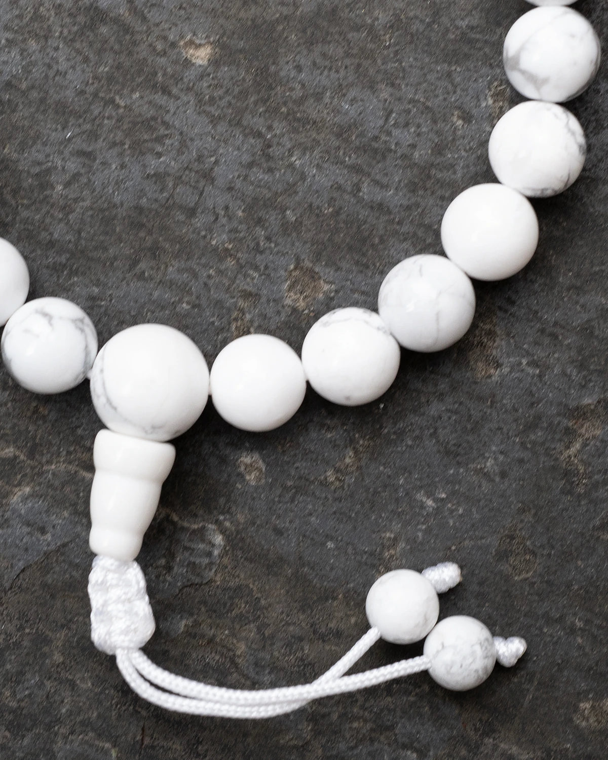 Howlite Wrist Mala