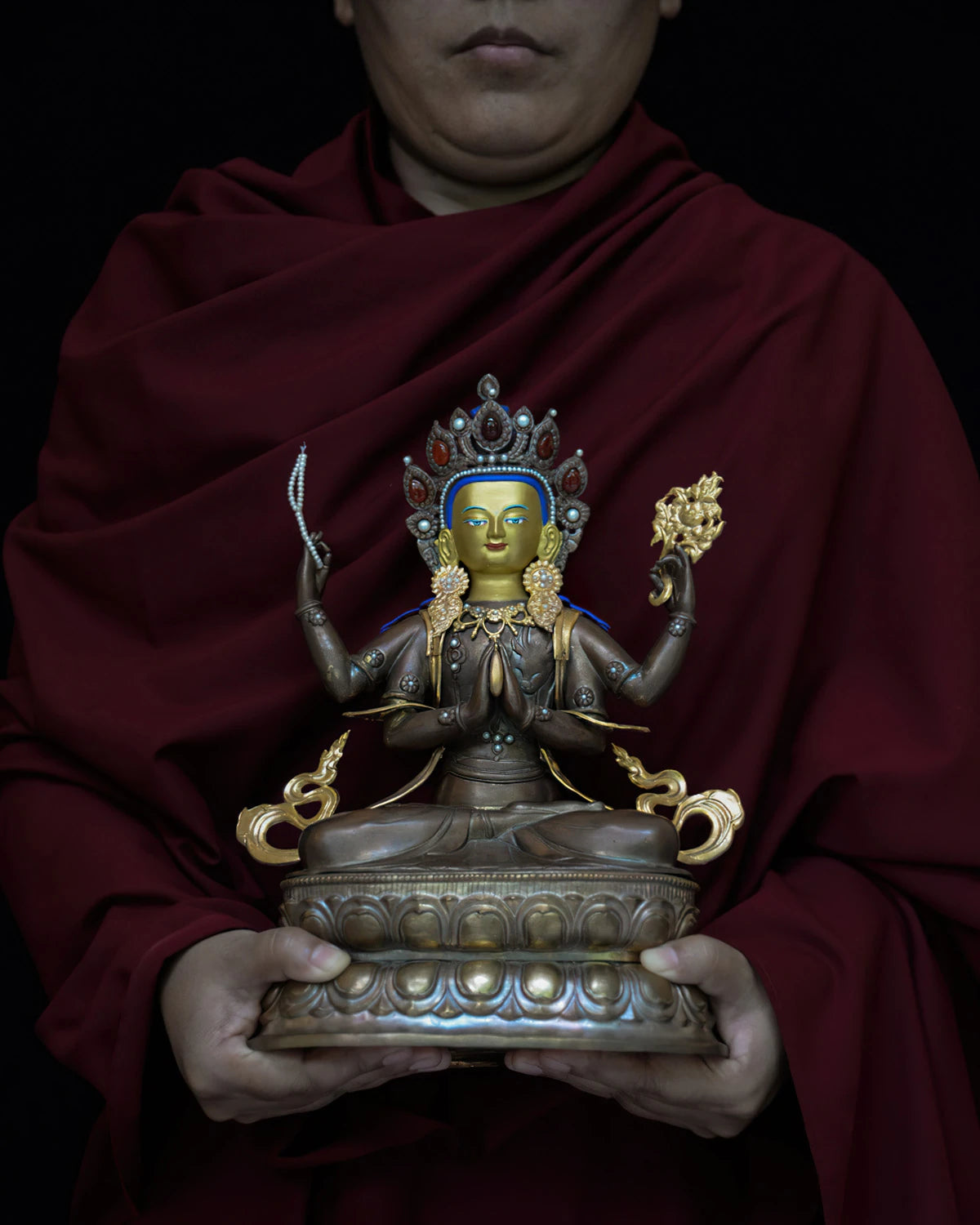 Avalokiteshvara 12-inch Statue