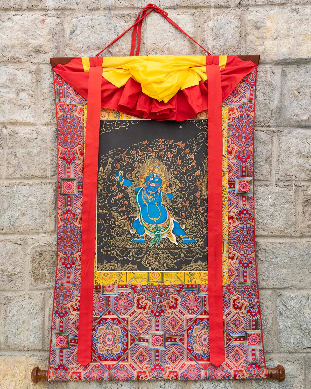 Vajrapani Painted Thangka