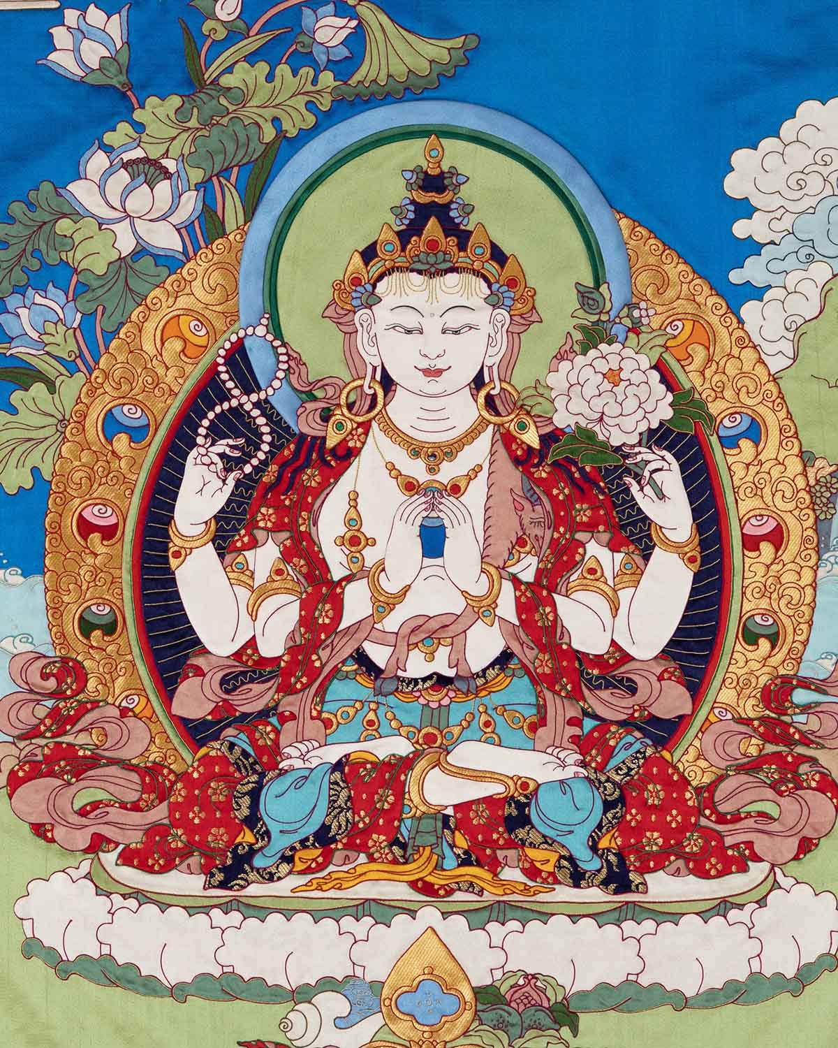 Four-Armed Avalokiteshvara (2ft)