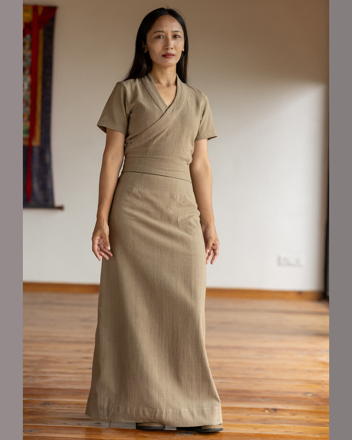 Short-sleeved Chuba