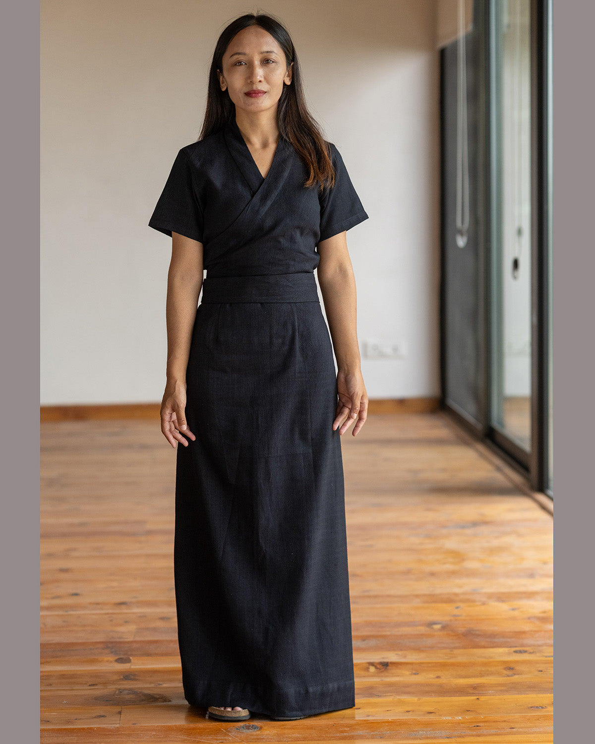 Short-sleeved Chuba