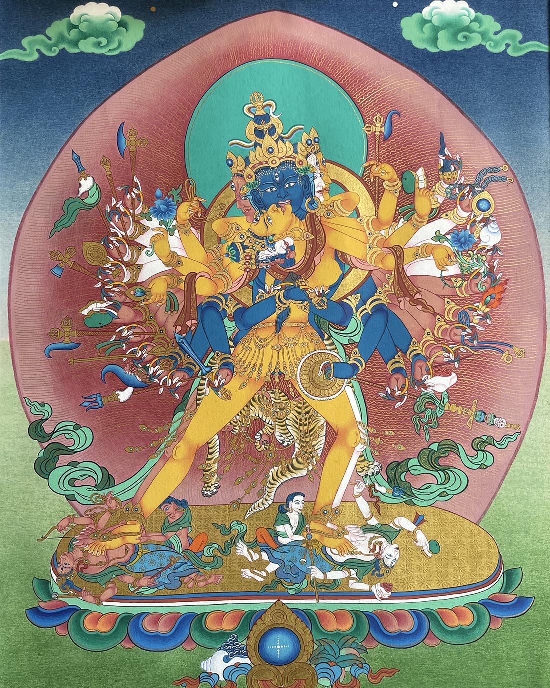 Kalachakra Painted Thangka