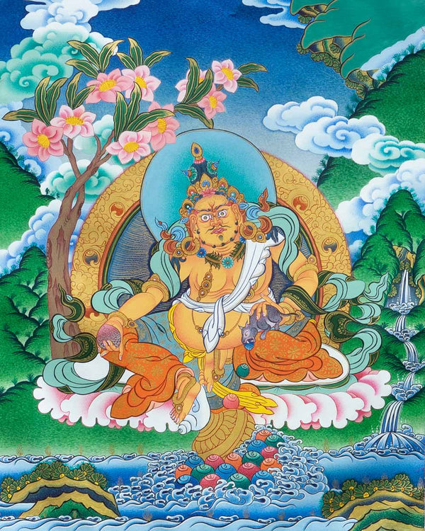 Zambhala Painted Thangka