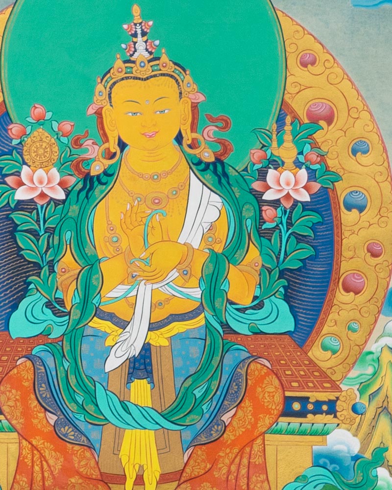 Maitreya Painted Thangka