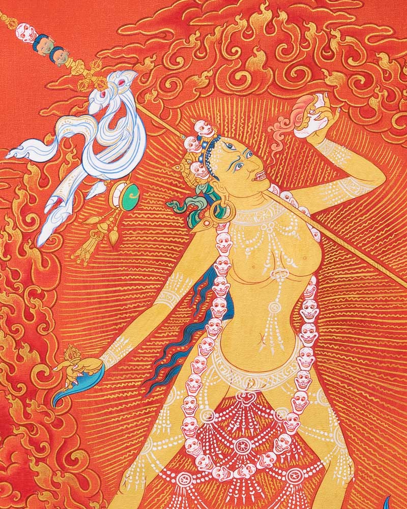 Vajrayogini Painted Thangka